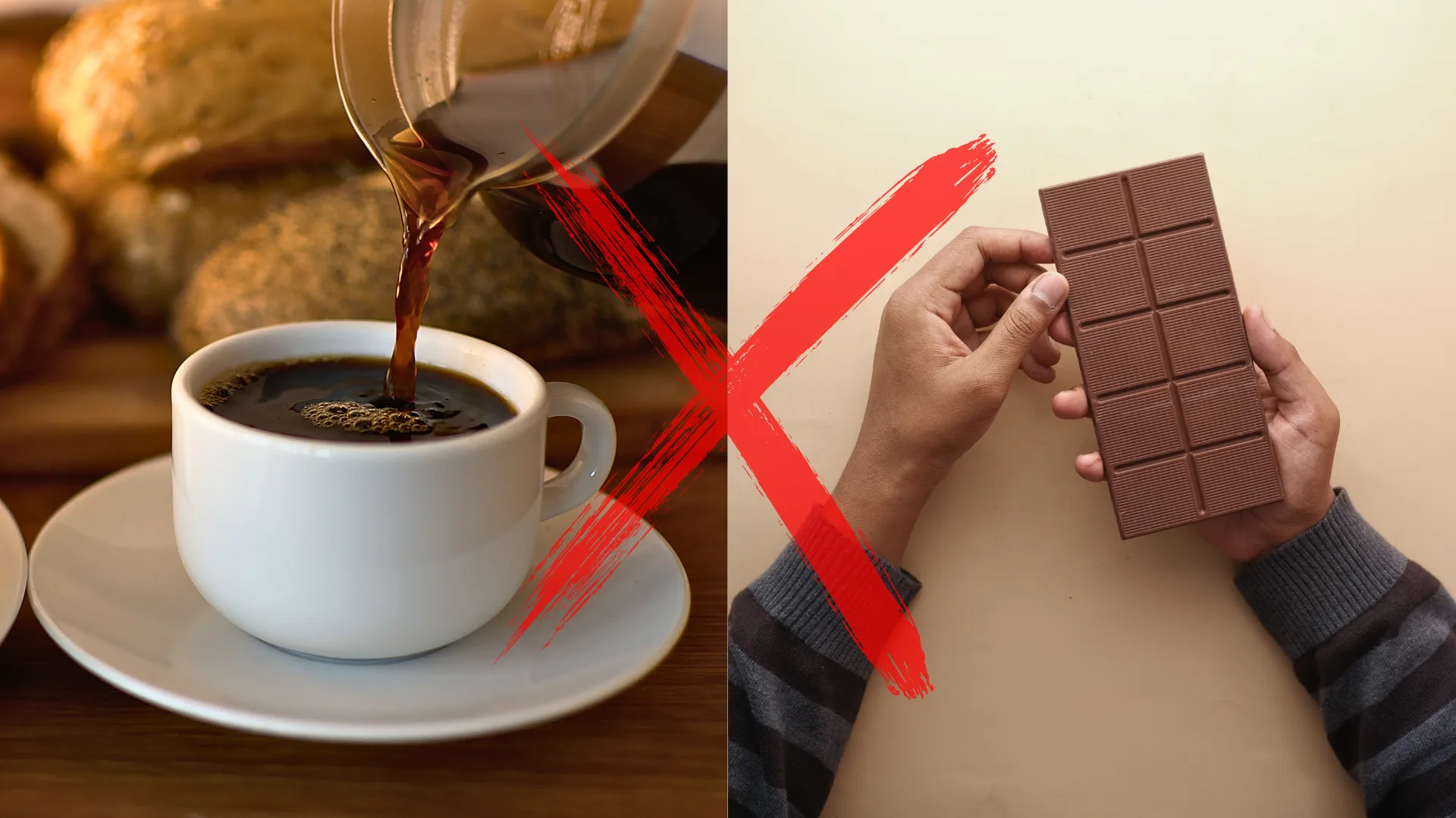 Sono no expediente? Conheça 7 receitas simples e rápidas para turbinar sua energia no home office 2 Imagem representando que café e chocolate não são solução sustentável para combater sono no home office